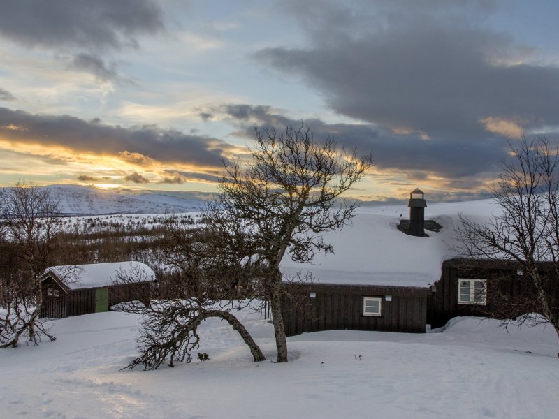 Skilanglauf Norwegen - DNT-Hütte Eldabu